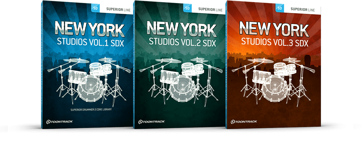 Toontrack New York Studios SDX Bundle