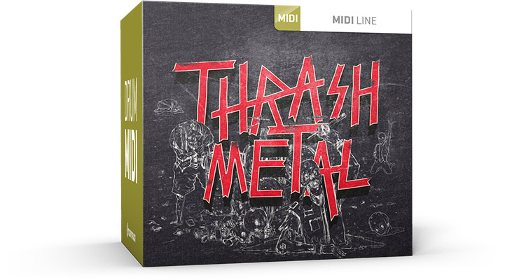 Toontrack Thrash Metal MIDI Pack